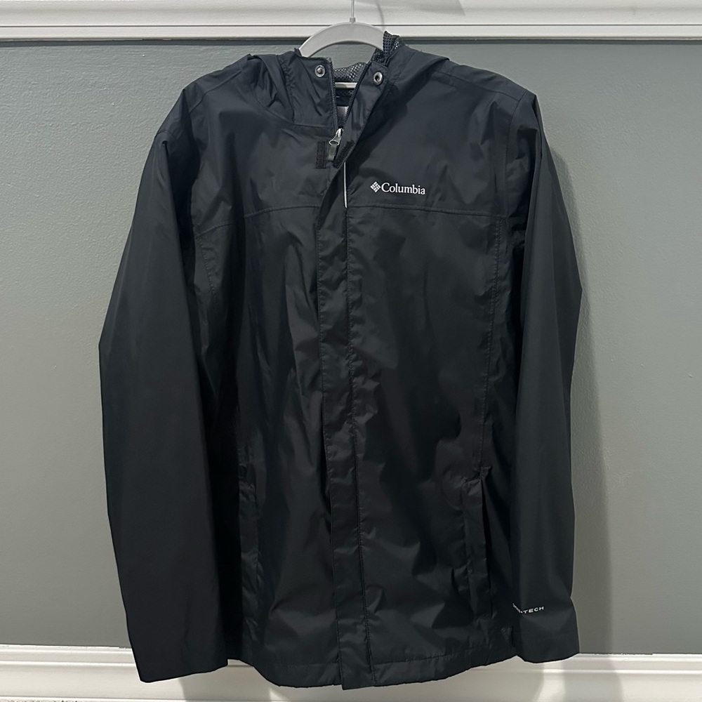 Columbia Men's Black Raincoat